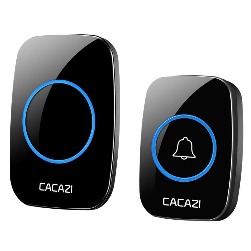 Kajias A10 black wireless doorbell remote control music doorbell elderly pager smart doorbell