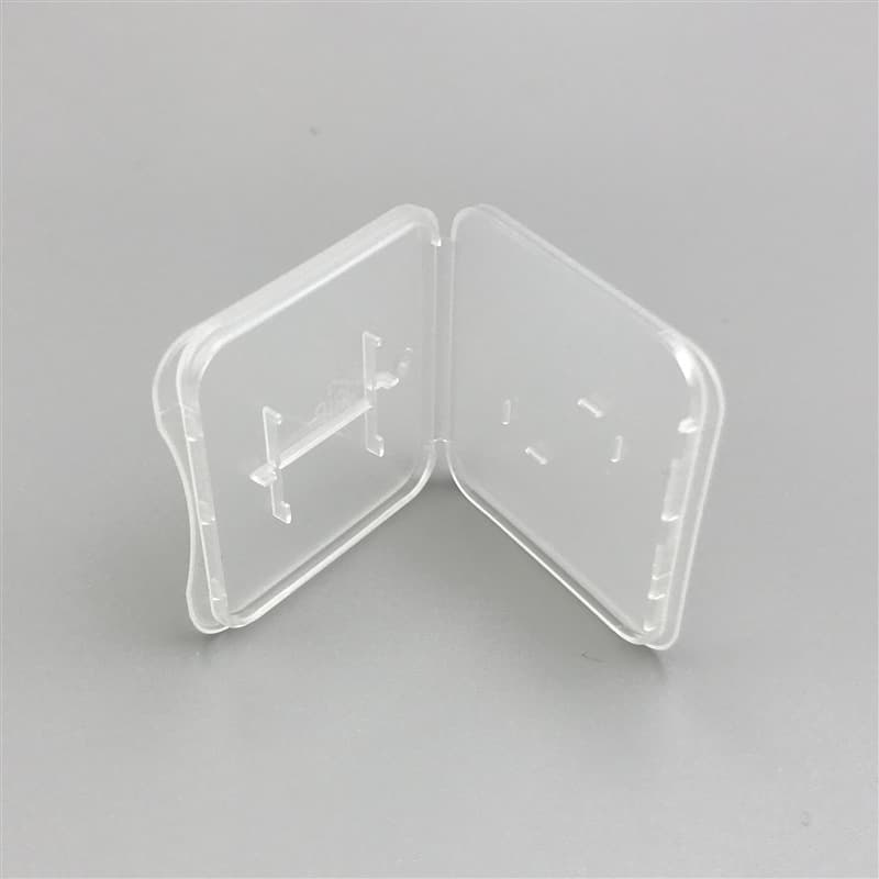 Supply TF card single box single card small white box memory card storage box memory card protection box PP plastic box