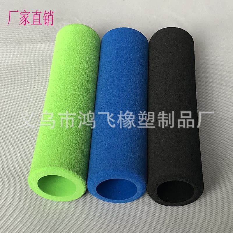 NBR rubber-plastic foam tube grip strength bar colored matte sponge tube factory direct supply high elasticity wear-resistant special offer