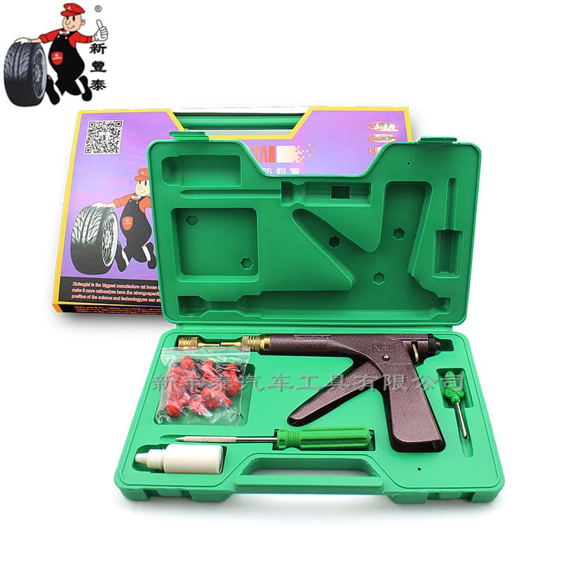 Xinfengtai Electric Vehicle/Motorcycle Vacuum Tire Repair Gun with Mushroom Plug for Quick Tire Patching