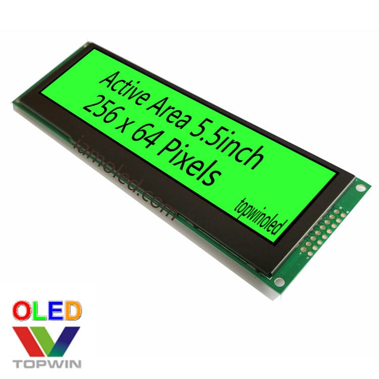 5.5-inch OLED screen LCD screen 5.3-inch green light TW566425600A1 green 5.6-inch module dot matrix