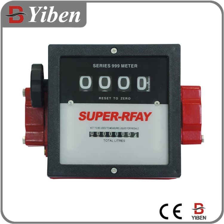 4-Digit Meter, Flow Meter, Gallon Flowmeter FM-120 Flow Meter Water Meter
