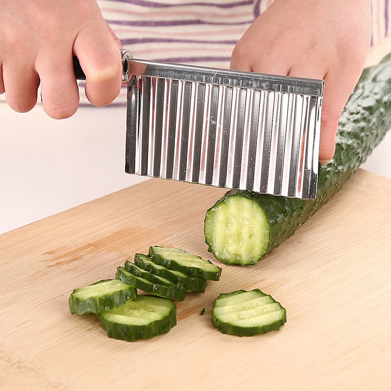 Creative Multifunctional Potato Knife, Potato Shredder, Wavy Knife, Shredder, Kitchen Potato Slicer, French Fry Cutter