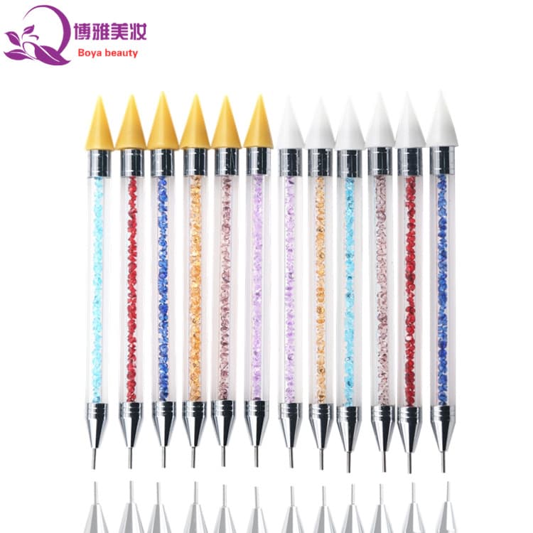 Nail Art Brushes Set - 3d Embossed Nail Art Brushes - Design Manicure Pens Care Beauty Makeup Polish