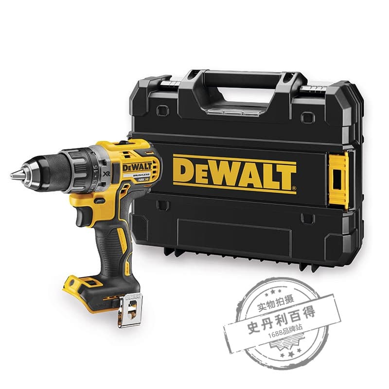 DEWALT Dewalt lithium electric drill rechargeable drill brushless maglev motor 18V hand electric drill multi-function DCD800D2T
