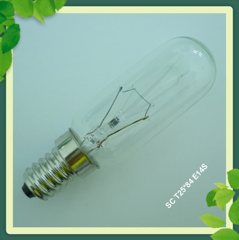 SINCO T25 Range Hood Light Bulb, Refrigerator Light Bulb, Salt Lamp Bulb, 40W 25W E14 Screw Base
