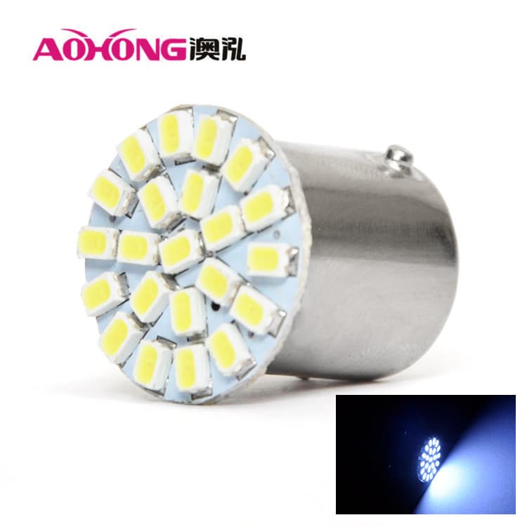 Car LED Light BAY15D 1157 1206 22SMD LED Brake Light Turn Signal Light Backup Light