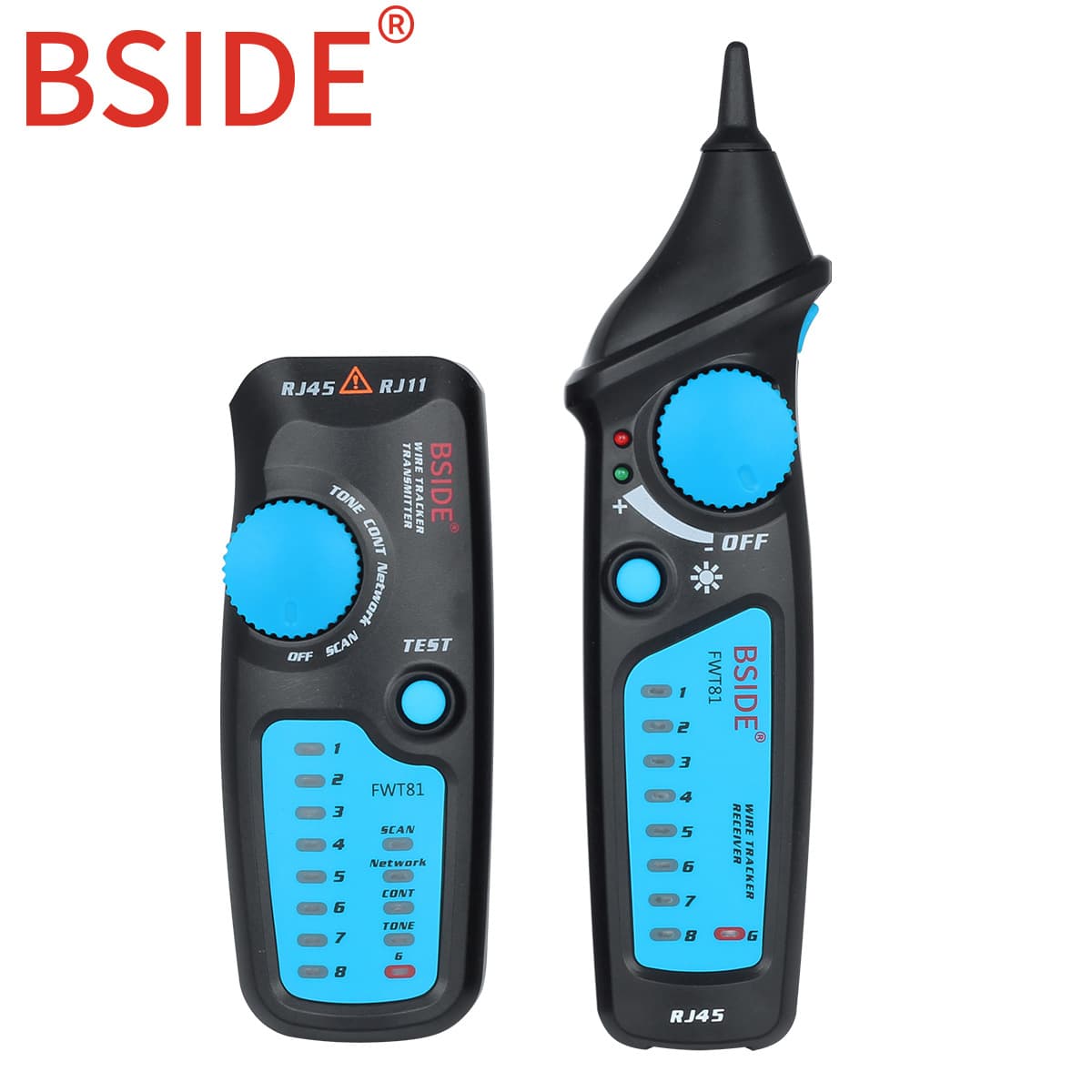 BSIDE FWT81 Network Cable Tester Communication Detection Specific Line Tracer Network Tester