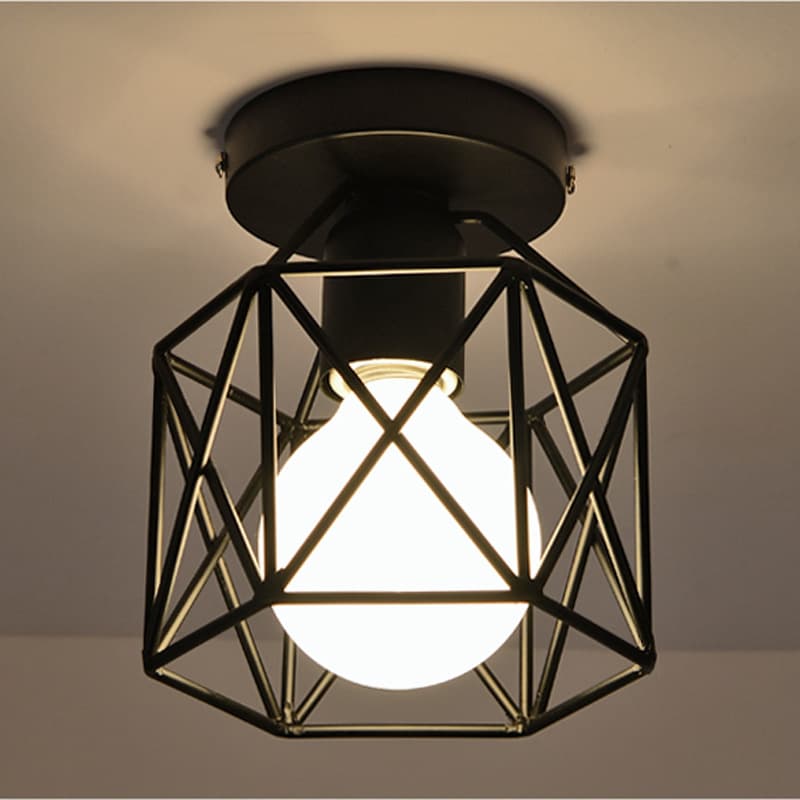 Factory Wholesale Nordic Iron Aisle Light Ceiling Light Bedroom Corridor Hallway Balcony Entryway Creative Lighting Fixture