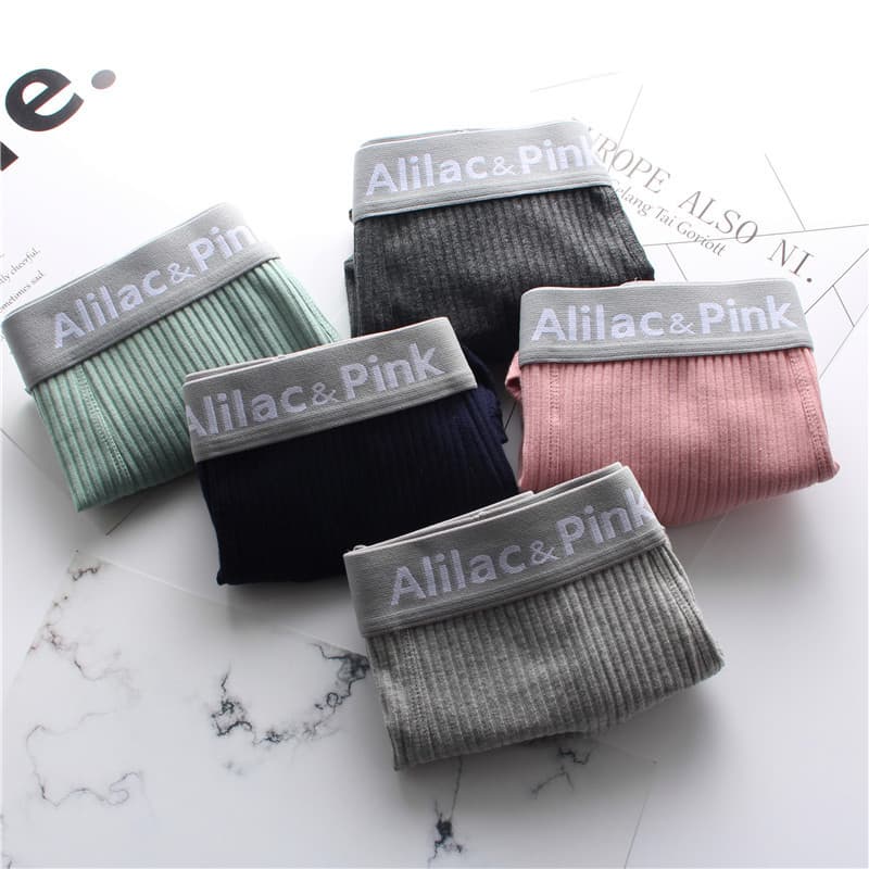 Men's Underwear, Cotton Fashion Striped Mid-Waist Boxer Briefs, Taobao Hot Sale Manufacturer Wholesale