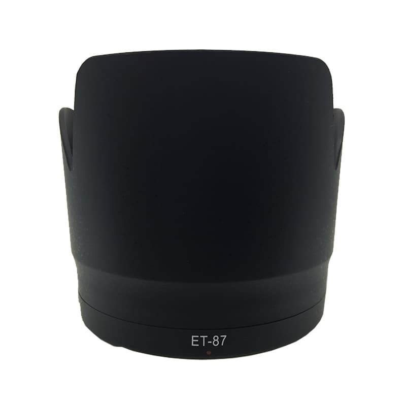 ET-87 mount lens hood compatible with Canon EF 70-200mm f/2.8L IS II (nicknamed "White Rabbit") lens.