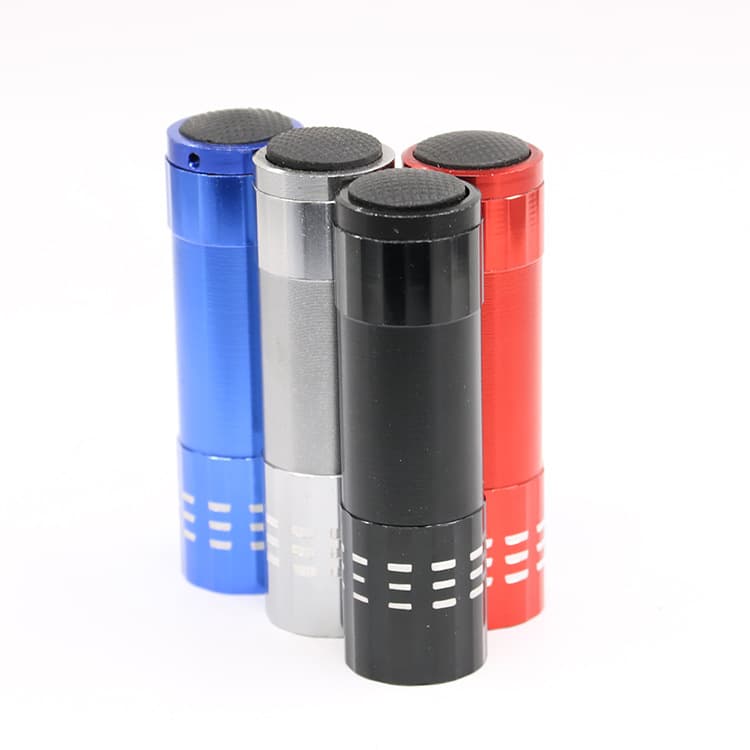 Ultraviolet 9-LED Money Checking Flashlight UV Nail Curing Fluorescent Agent Detection Wood's Lamp
