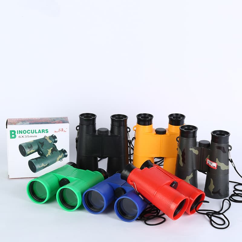 New Binoculars 6X35 Children's Binoculars, Kids Toy Telescope, Color Mixing Binoculars Factory