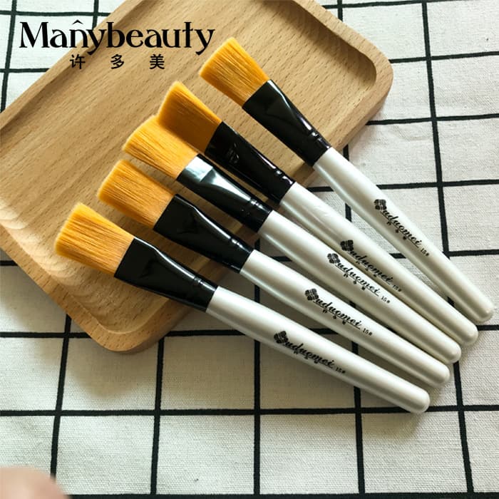 Many beauty facial masks brush body body mask non-shedding mud mask spa soft hair beauty salon acid enzyme application brush tool