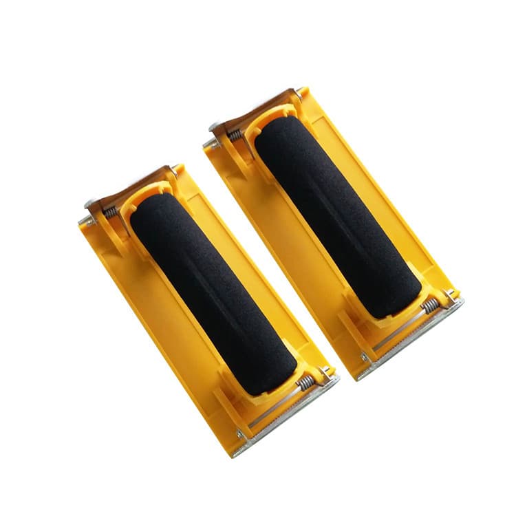 Sandpaper Holder Sponge Sanding Block Foam Sanding Pad Manual Sander for Wall Sanding Decoration Woodworking Sanding Cloth Holder