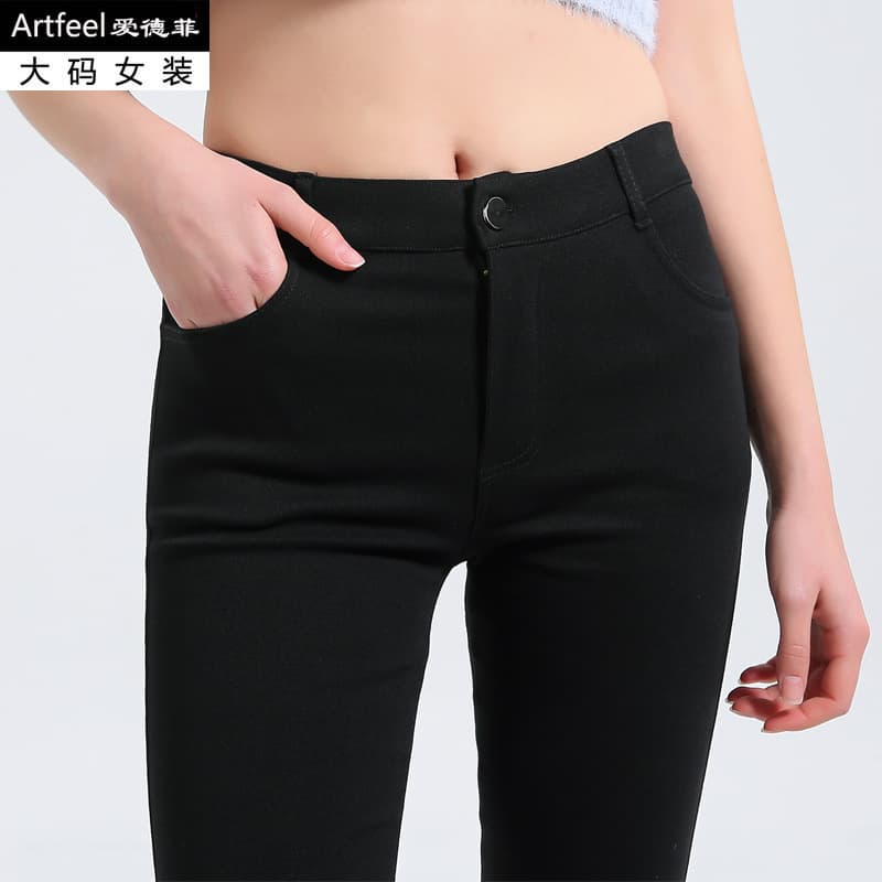 Cross-border Spring New Arrivals Free Drop Shipping Non-Pilling Non-Snagging M-8XL Plus Size Zipper Outerwear Women's Leggings