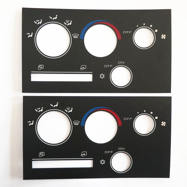 Custom Electric Car Decoration Sticker PC PET Film Panel