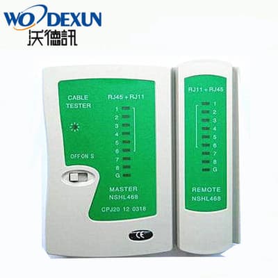 Telephone and Network Cable Tester RJ45/RJ11 TESTER Network Testing Tool Network Detector