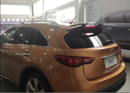 Carbon Fiber Roof Spoiler for Infiniti FX35 FX25 Vertical Tail Wing Rear Spoiler