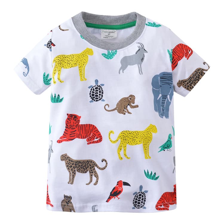 Spring and Summer New Short Sleeve Children's T-Shirt, Kids T-Shirt Wholesale, Casual Boys and Girls T-Shirt Top