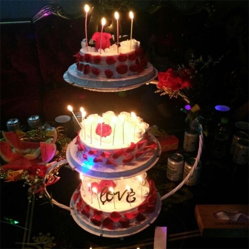 Cross-border wholesale hot-selling European-style three-tier iron cake stand, wedding fruit basket stand, pastry stand, cake tower