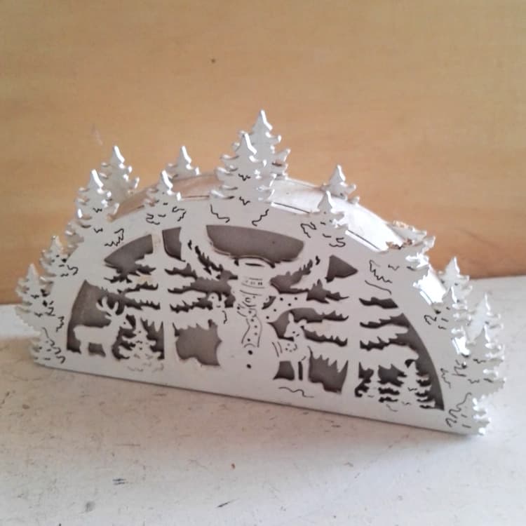 Creative Wooden LED Light, Holiday Wooden LED Light, Cartoon Wooden LED Light