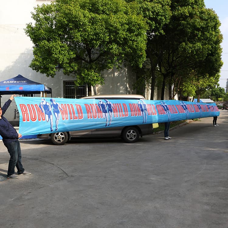 Factory Direct Custom PVC Advertising Vinyl Banner Printing