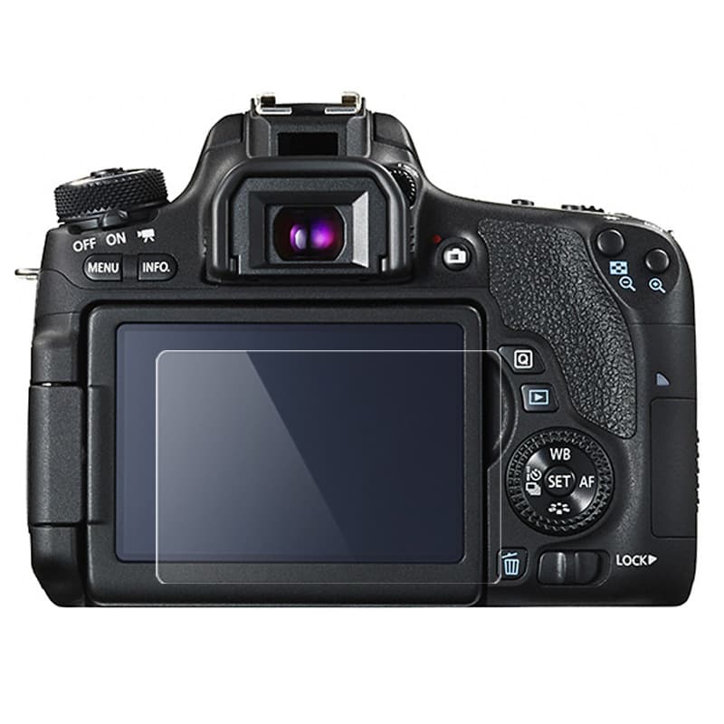 Compatible with Canon R5C, R3, 5D4, RP, 6D, R5, R6, M6, R10, R7, 6D Camera Tempered Glass Screen Protector