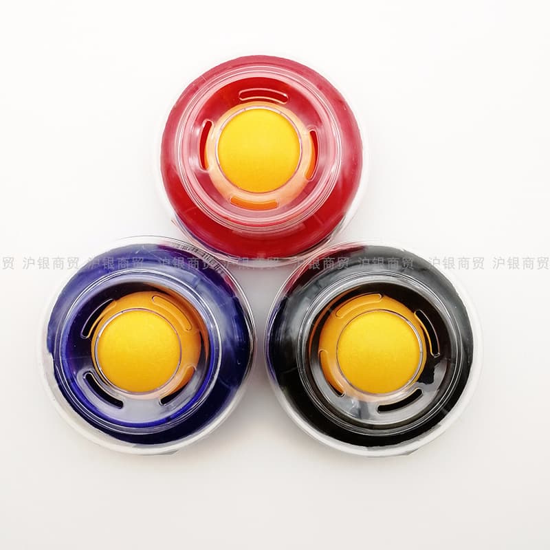 Huhua 003 Table Tennis Hand Moistener Money Counter Financial Counting Water Dip Bowl Round Bead Hand Wetting Sponge Bowl