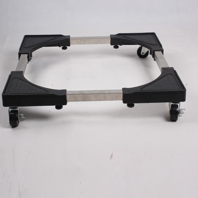 Factory Stock: Durable Metal Frame Moving Stands for Washing Machines, Refrigerators, and Air Conditioners with Brake Wheels