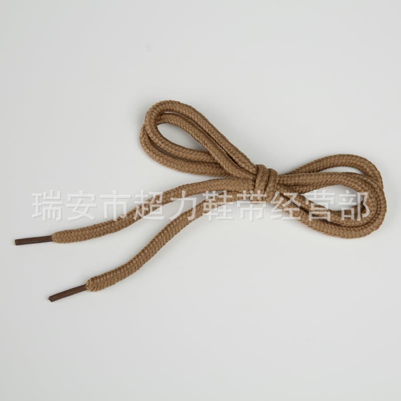 Wholesale round nylon athletic shoelaces in solid colors. Inquiries welcome; specifications available; factory direct supply at low prices.