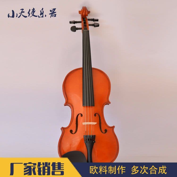 Violin all solid wood beginner practitioner children entry level professional level purely manual performance level 123448