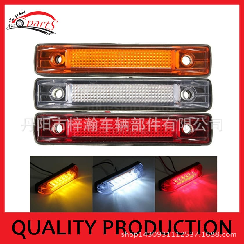 Supply High-Quality 6LED Truck Side Lights, LED Truck Signal Lights, Factory Direct