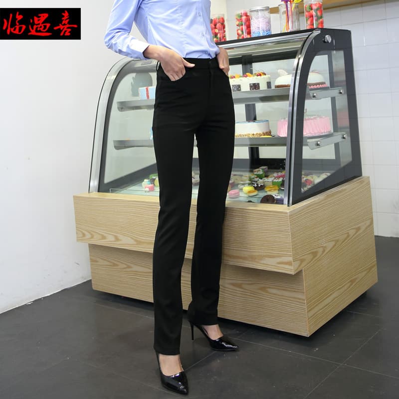 Summer thin professional women's trousers suit trousers straight-leg trousers OL commuter business formal work clothes manufacturer wholesale