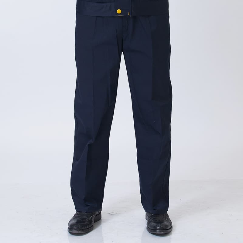 Hemming technology, cotton spring and autumn work pants, wear-resistant and stain-resistant, suitable for factory workshop labor protection pants overalls