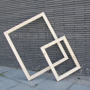 Factory Wholesale Solid Wood Stretched Canvas Frames, Numbered Oil Painting Frames, European Mortise and Tenon Frame Strips, Inner Frame Strips, Painting Boards, Wooden Frames