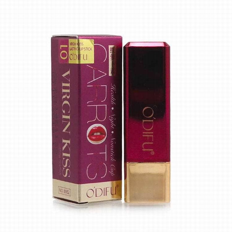 ODIFU Carotene Lipstick Color Changing Lip Balm Moisturizing Nourishing Temperature Changing Lip Balm
