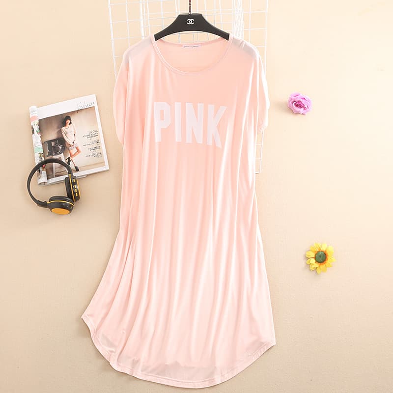 Women's Nightgown Summer New Plus Size Bust 135CM Sleepwear Pajamas Women's Modal Pajamas Factory