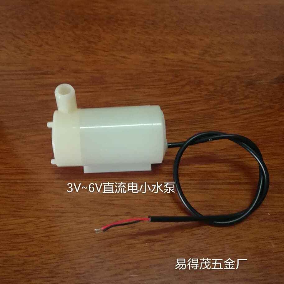 Factory direct, 2.5V-6V DC small water pump, horizontal small water pump, micro water pump