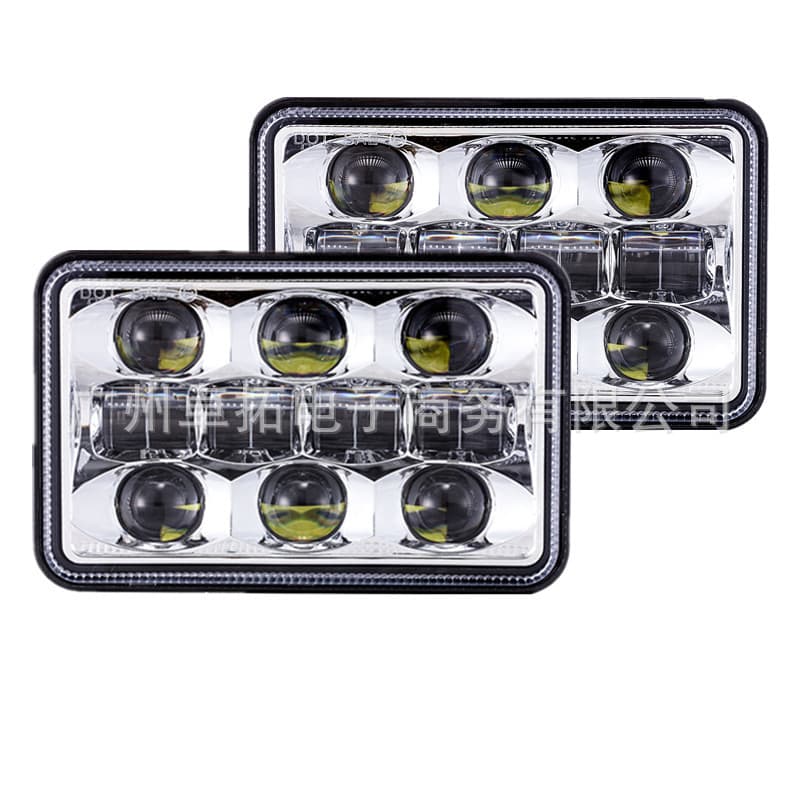Suitable for JEEP Shepherd 4x6 Square Light High/Low Beam Truck LED Headlight Modified Car Headlight