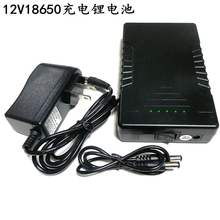12v Lithium Battery 18650 Cell 4800mah Battery Surveillance Security 5v Mobile Phone Charging Portable Backup Power