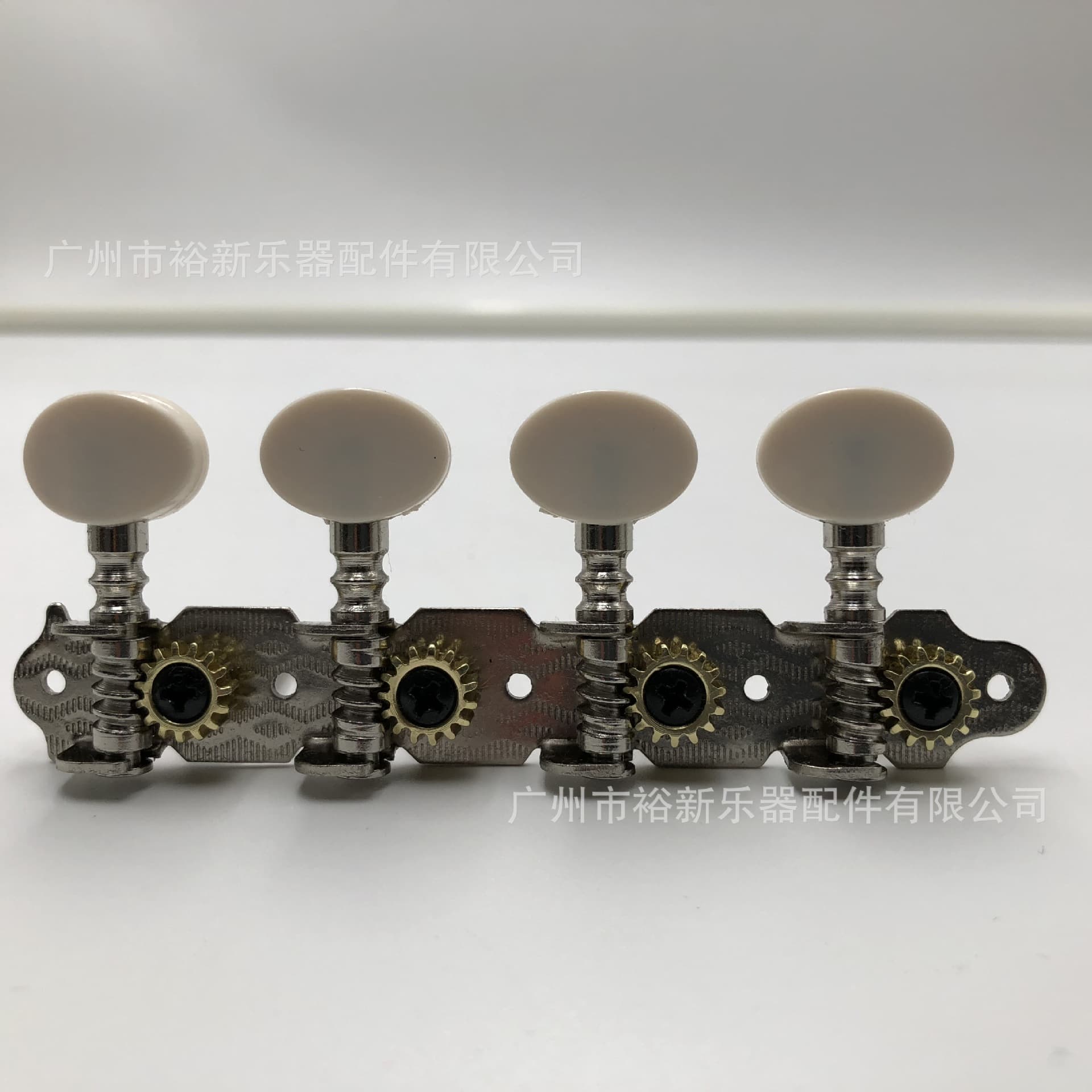 Eight-String Guitar String Tuner Four-Row Double-Hole Steel Column String Button Musical Instrument Accessories Metal YX-50