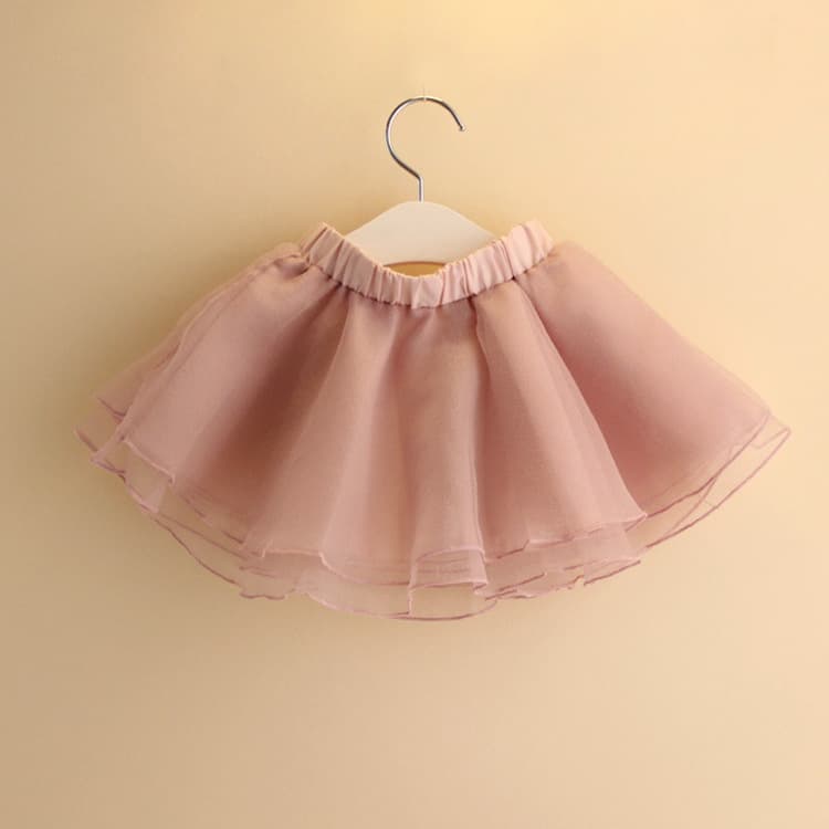 Cross-border Spring/Summer Girls' Tutu Skirt Baby Girl Student Short Skirt Princess Dance Tulle Skirt Children's Clothing Wholesale