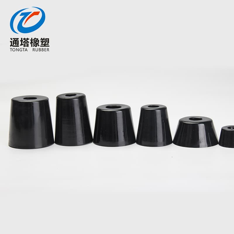 Source factory supply of eco-friendly rubber feet, instrument and machine feet, anti-slip and shock-absorbing mounts