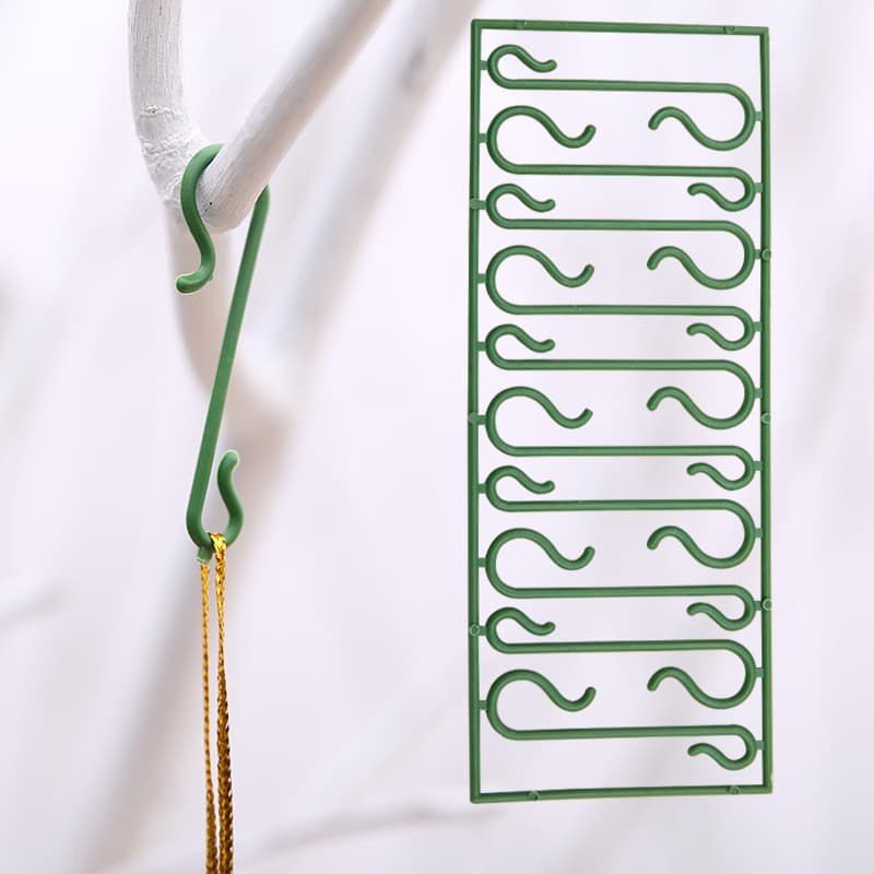Christmas Tree Ornament Hooks, Holiday Supplies Auxiliary Plastic Accessories, Christmas Small Hanging Pieces Hooks
