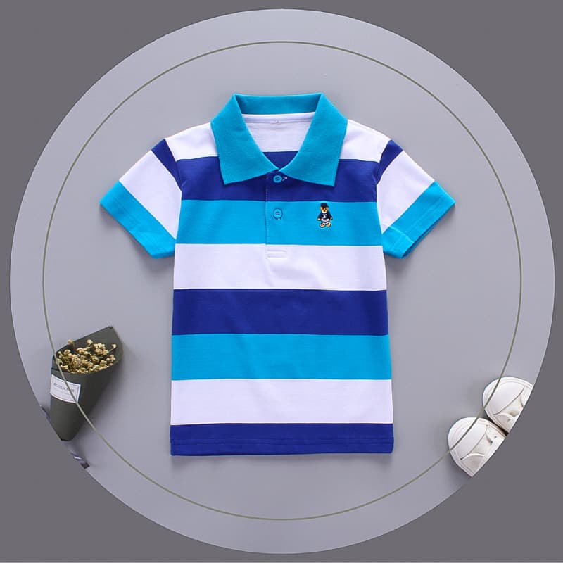 Summer New Children's T-Shirt, Kids' Pure Cotton Short Sleeve T-Shirt, Export Quality Boys and Girls Clothing, Korean Style, Full Cotton, Stretchy, Breathable, High Quality