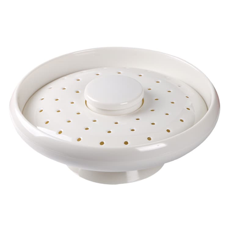 Factory Direct Commercial Hot Pot Restaurant All-White A8 Porcelain-Look Beef Plate Dry Ice Tripe Round Plate Set Melamine Tableware