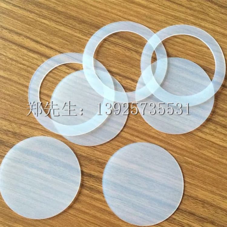 Silicone Rubber Pad - Transparent Silicone Gasket, Non-Slip Rubber Pad, Bottle Cap Sealing Leak-Proof Gasket, Round Foot Pad
