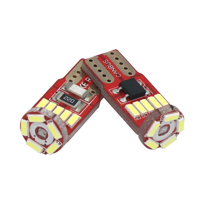 Longda Decoder T10 4014 15SMD Marker Light High Brightness Reading Light Car Stepless Vehicle Light
