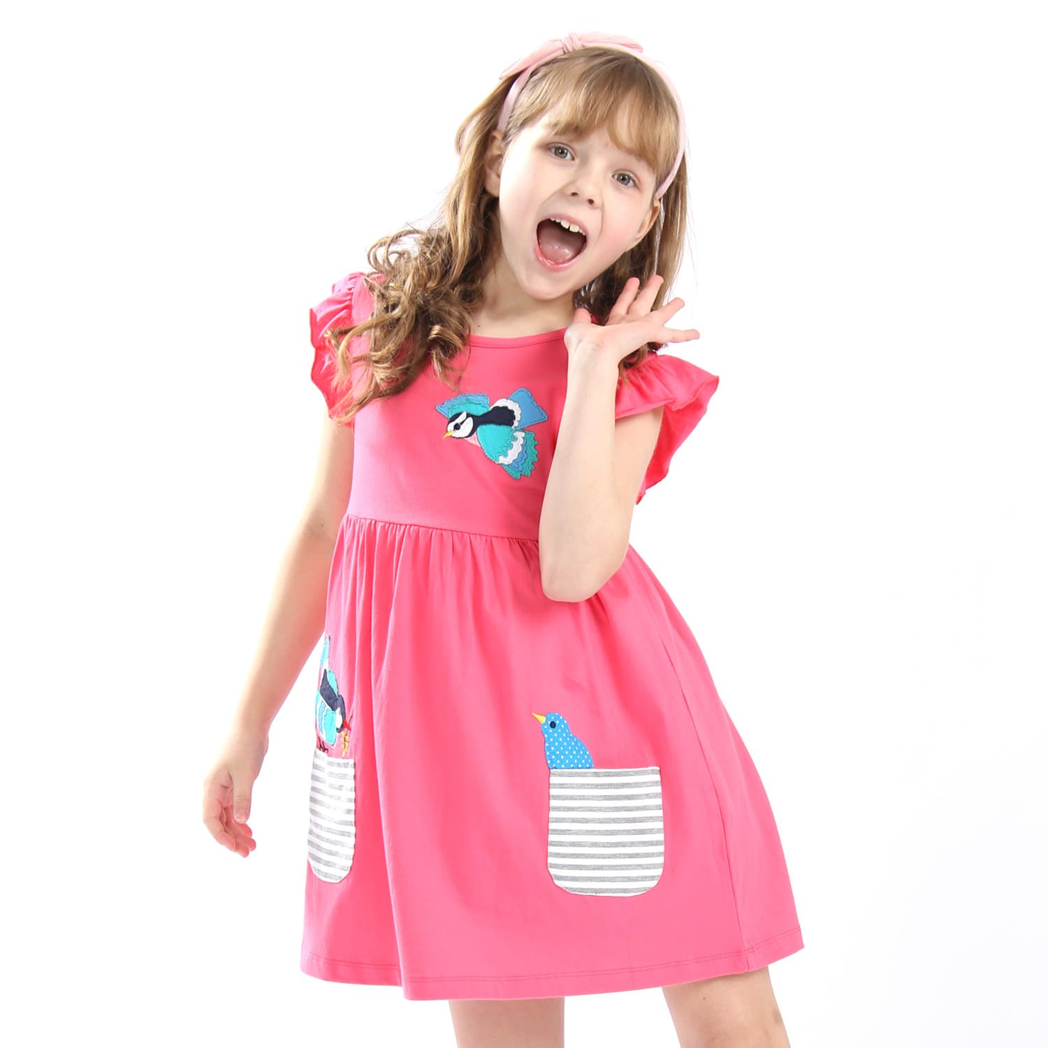 Summer children's clothing wholesale European and American girls' skirt fashion Western dress trendy dress source factory